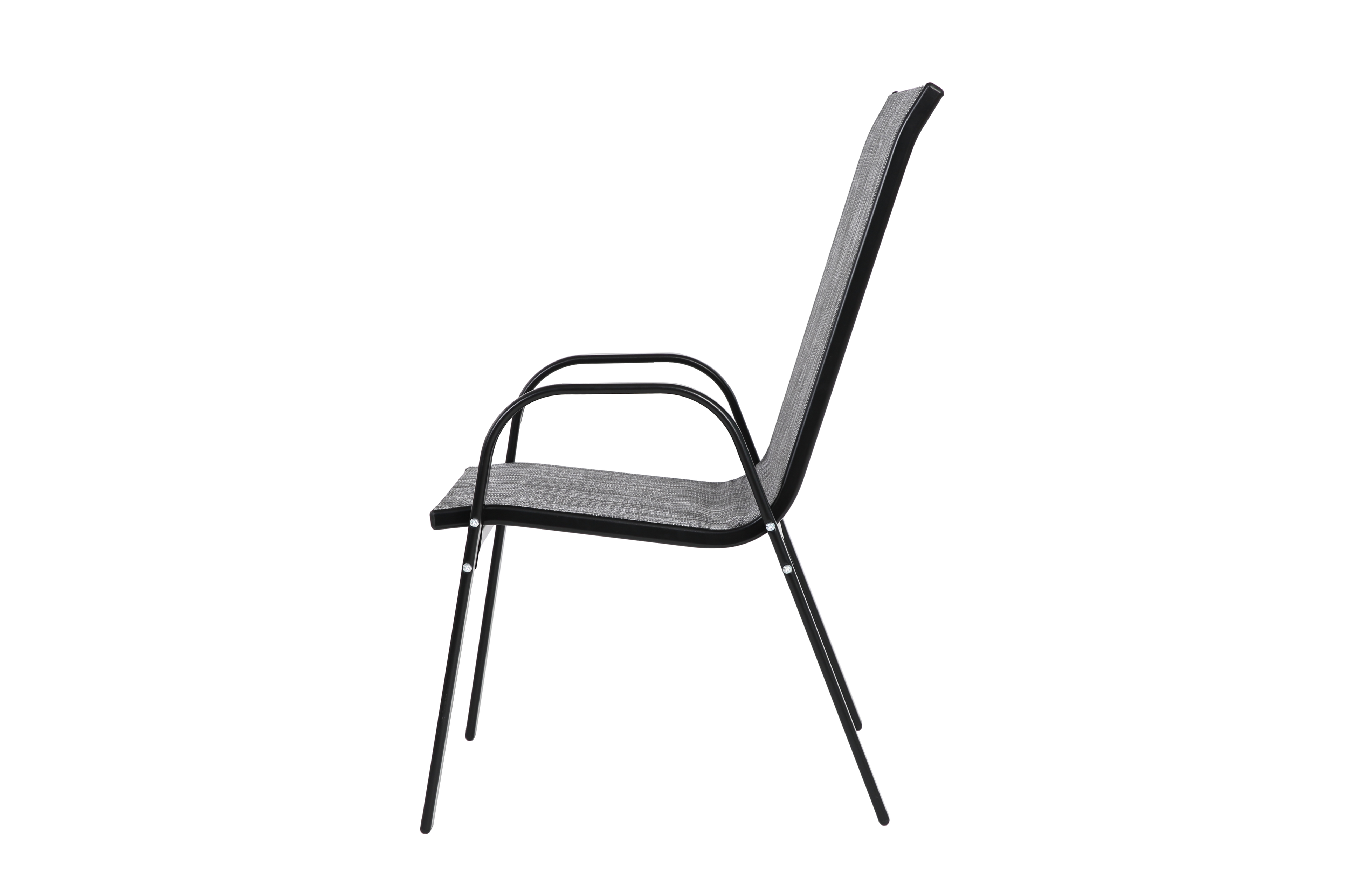 8 Piece Patio Chairs with Breathable Textilene Fabric