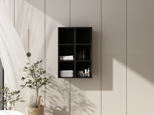 24 Inch Wall Mounted Storage Shelves Combination