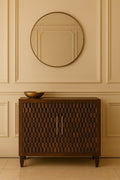 Solid Wood Vesta Textured Sideboard