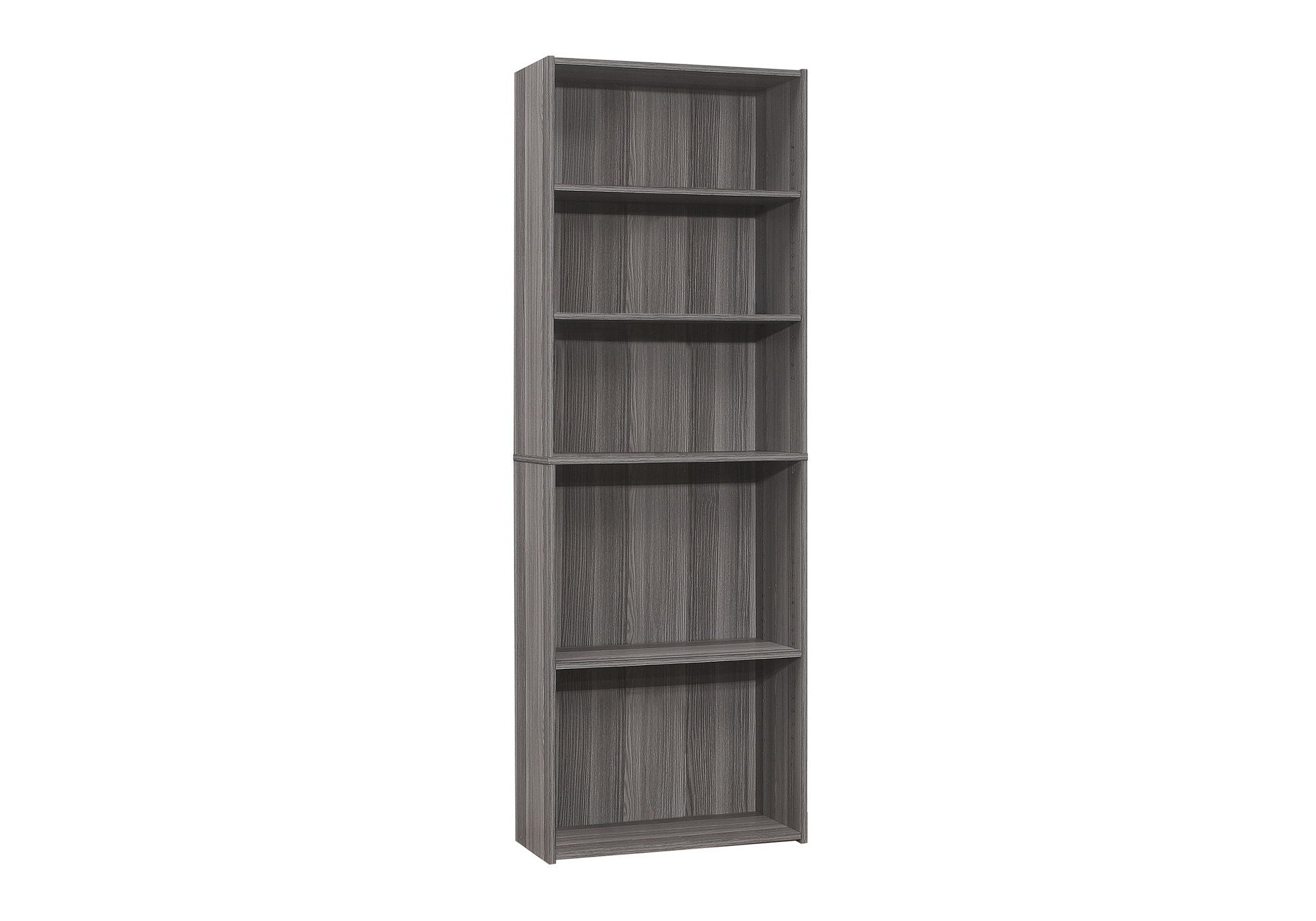 6-Tier Transitional Bookshelf for Office