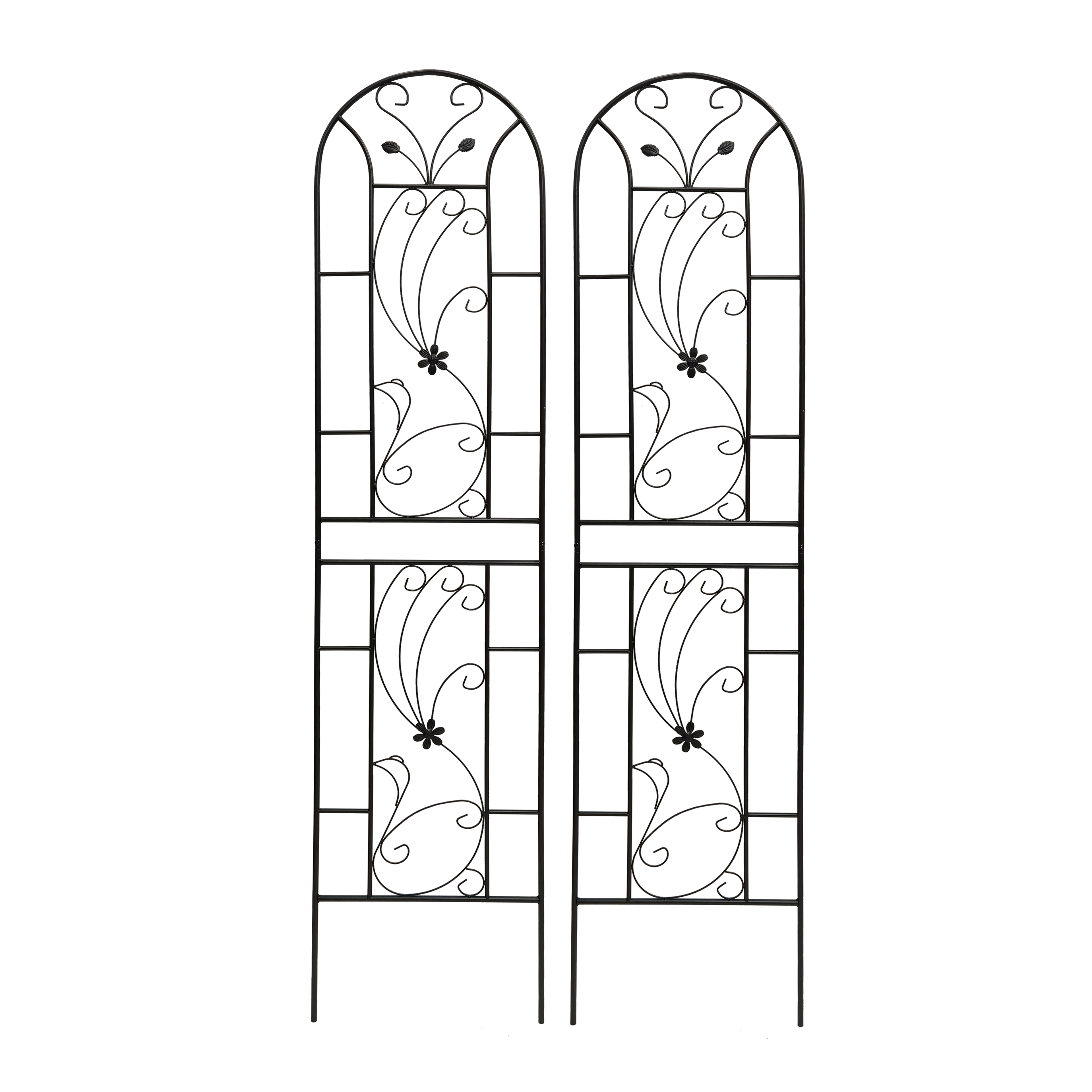 2 Pack Metal Garden Trellis
