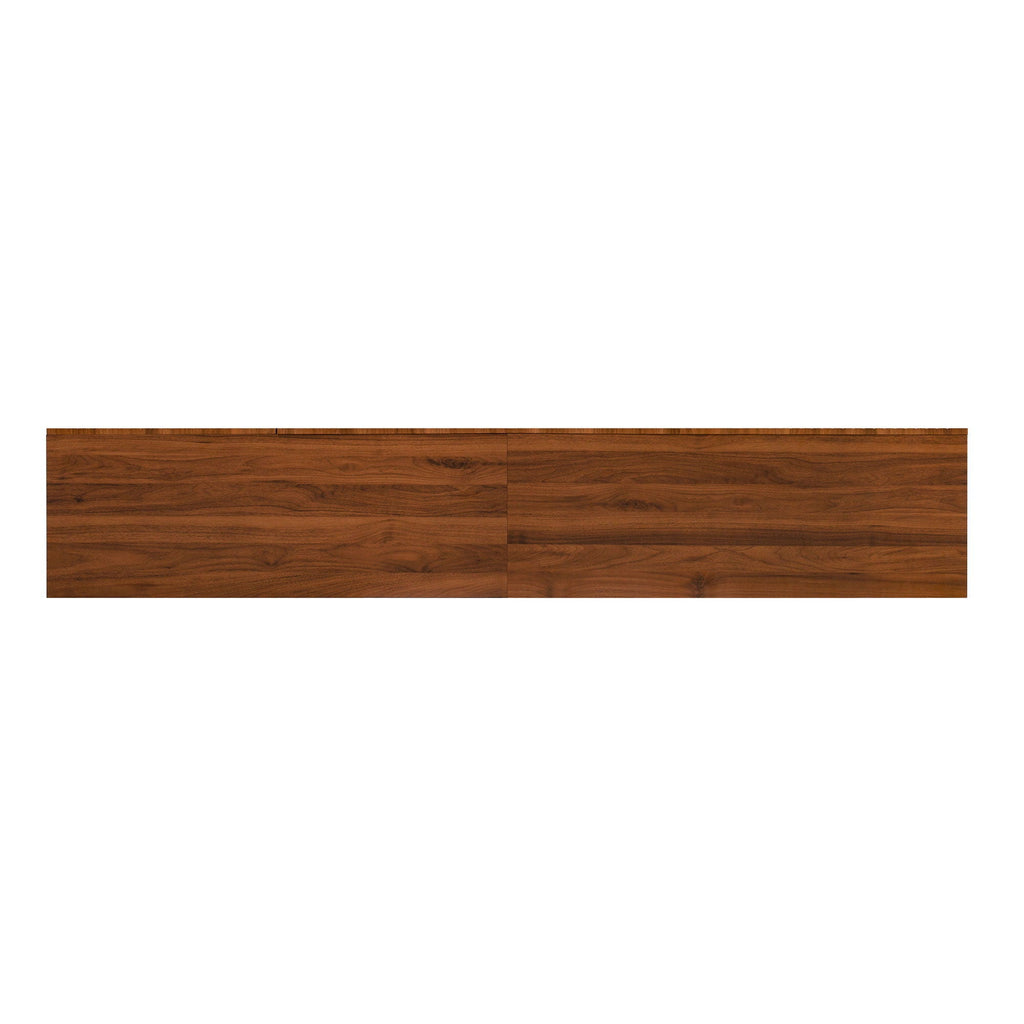 TV Stand With Legs, Media Console, 4 Cabinets For Living Room - Natural Wood