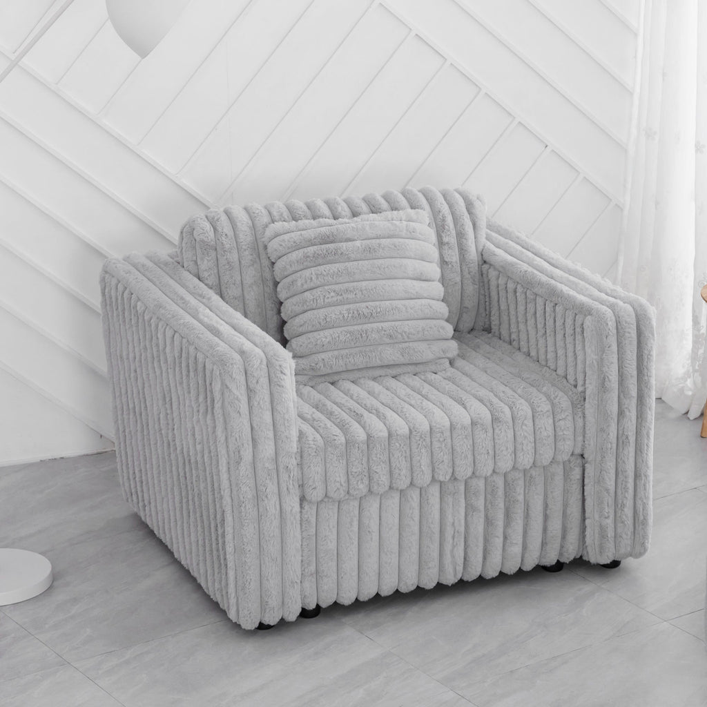 44.9" Modular Sofa Single - Light Gray