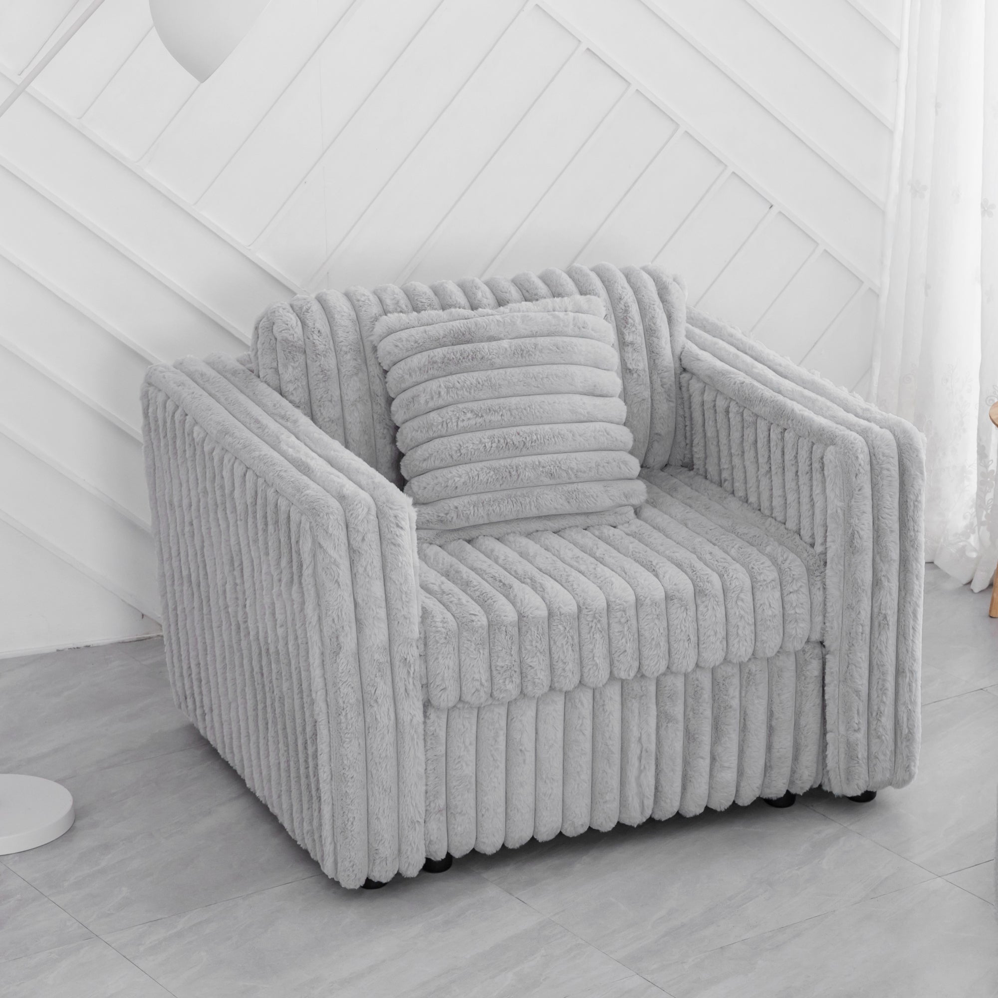 44.9" Modular Sofa Single - Light Gray