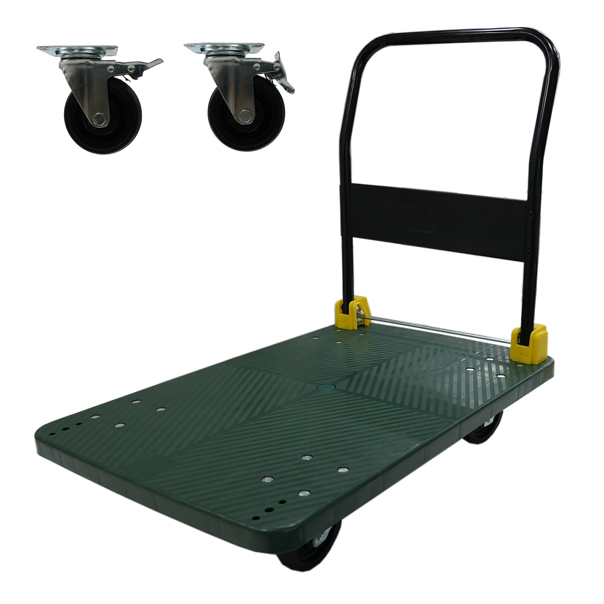 Foldable Platform Push Hand Truck Cart
