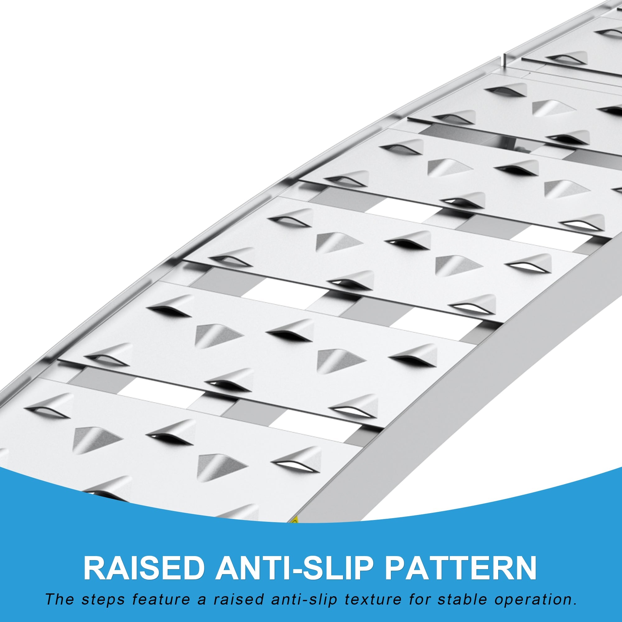 7.5FT Heavy Duty Aluminum Loading Ramp Set for Pickup Truck Beds