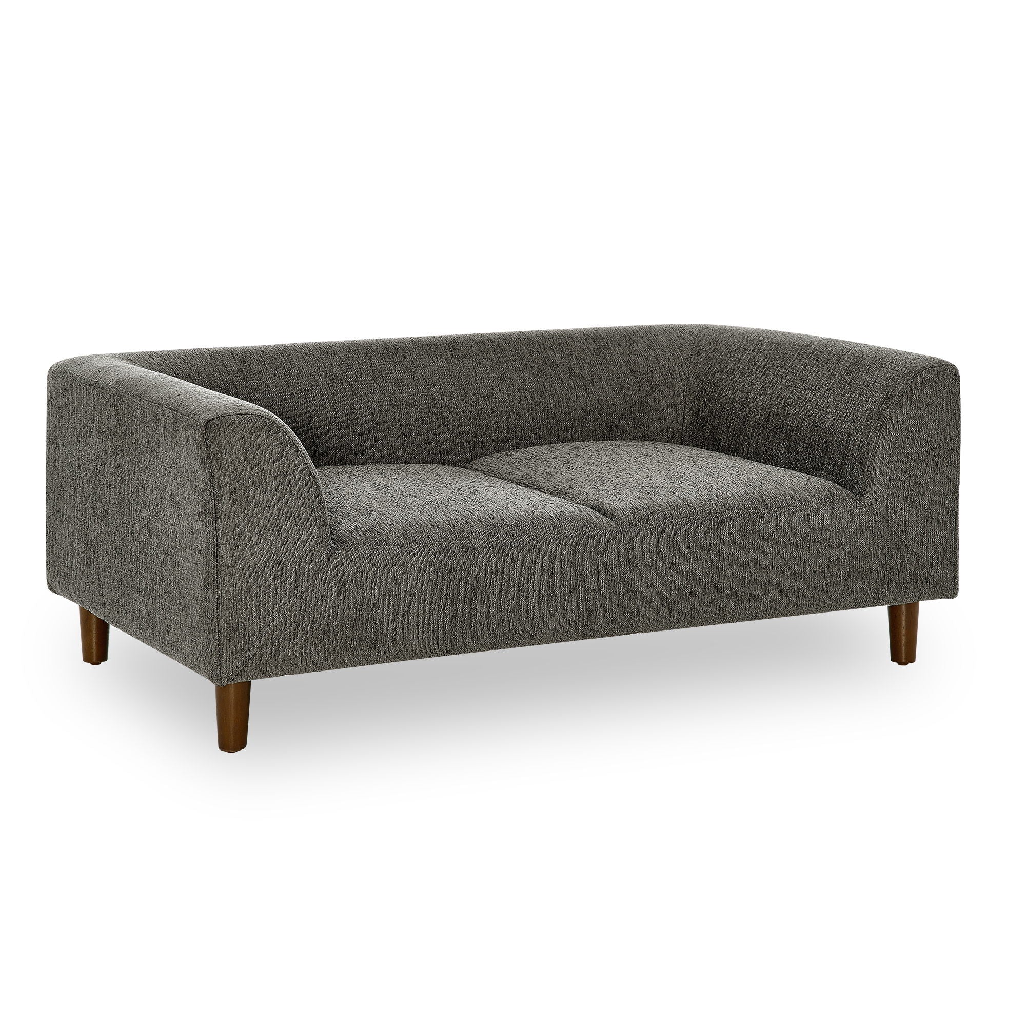 Modern Rectangular Pet Sofa With Backrest And Armrests For Small And Medium Dogs, Soft Cushion