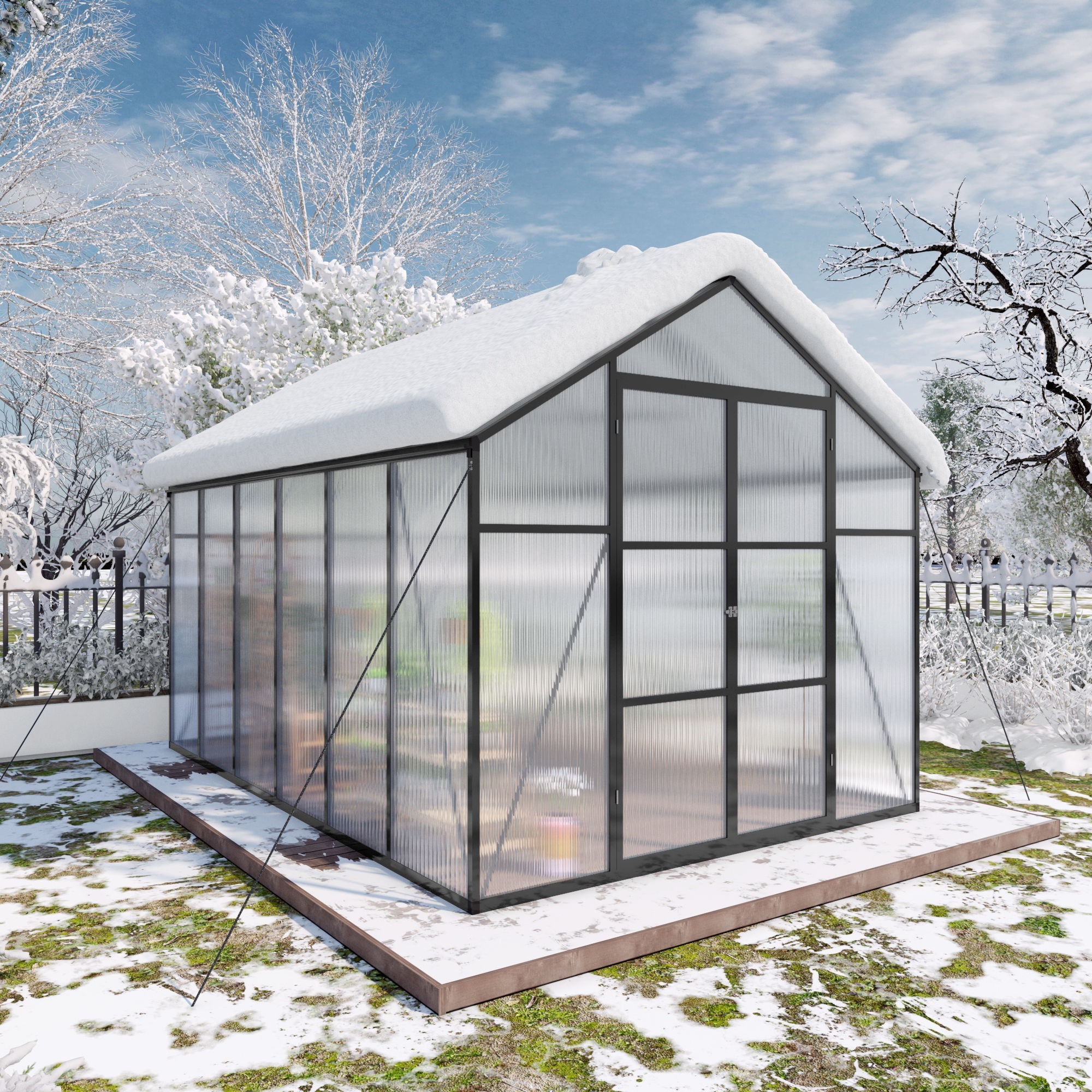 Gain Height Windproof house All Season Outdoor Garden Shelter