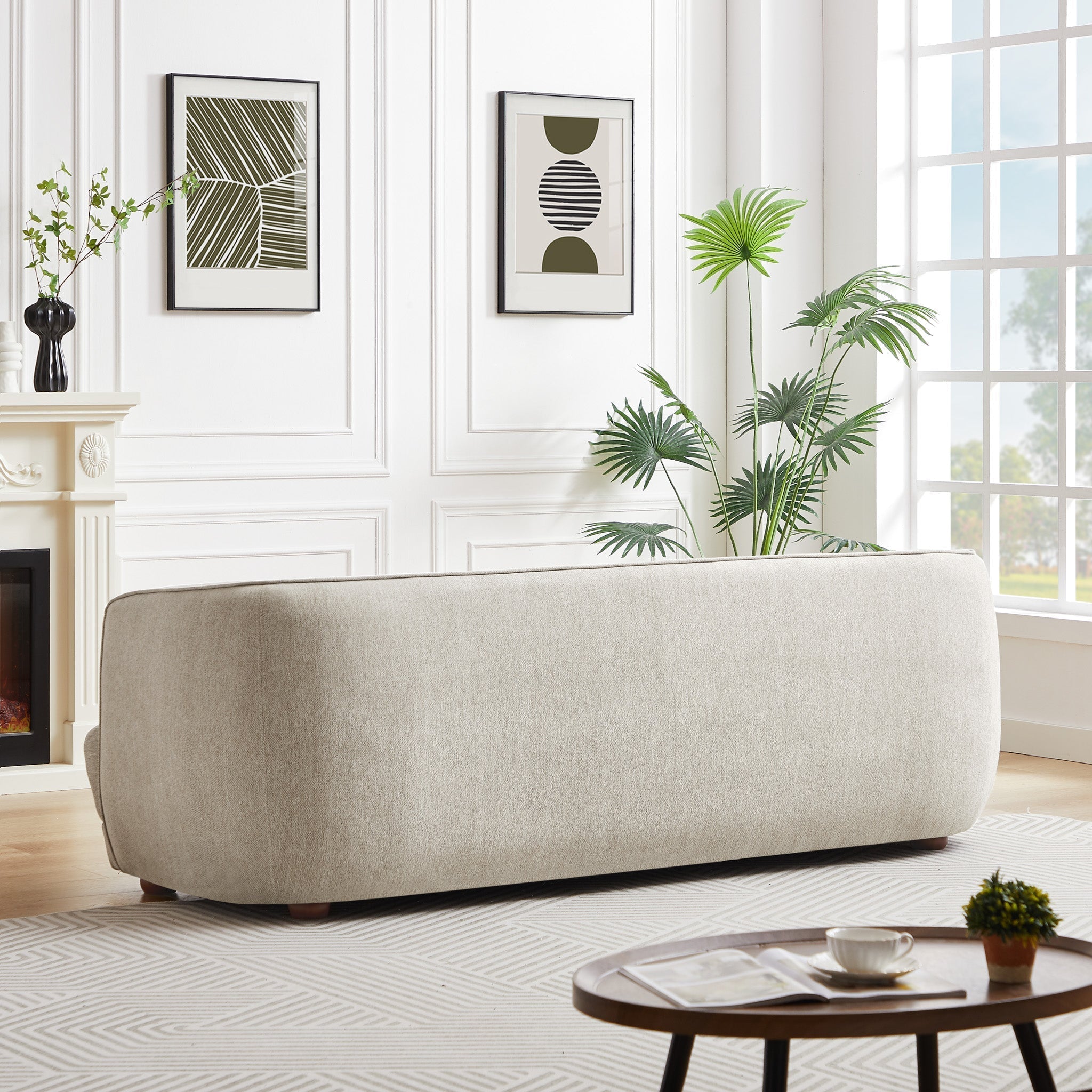 Larisa Mid Century Modern Sofa