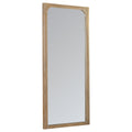 Solano 80-inch Full Length Floor Mirror Weathered Mango