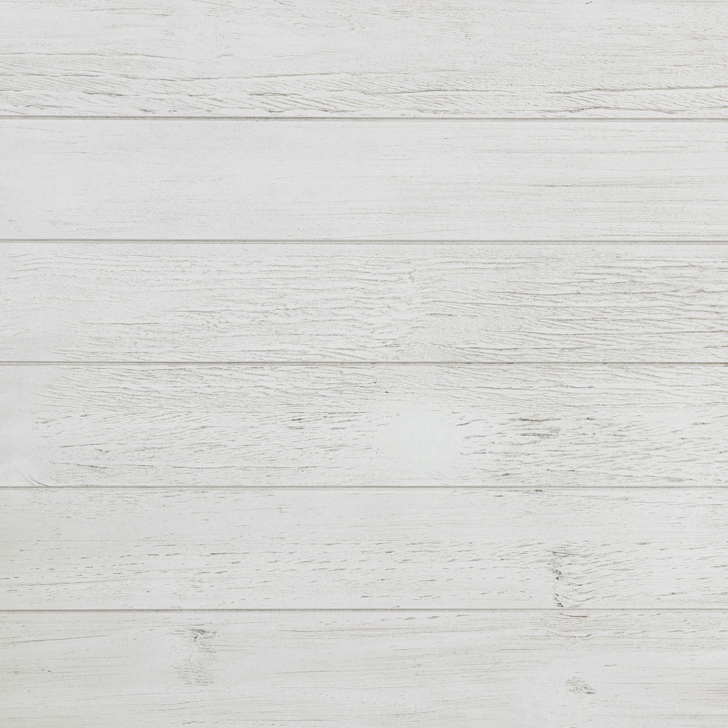 Payne Wood End Table with Shelf Distressed White