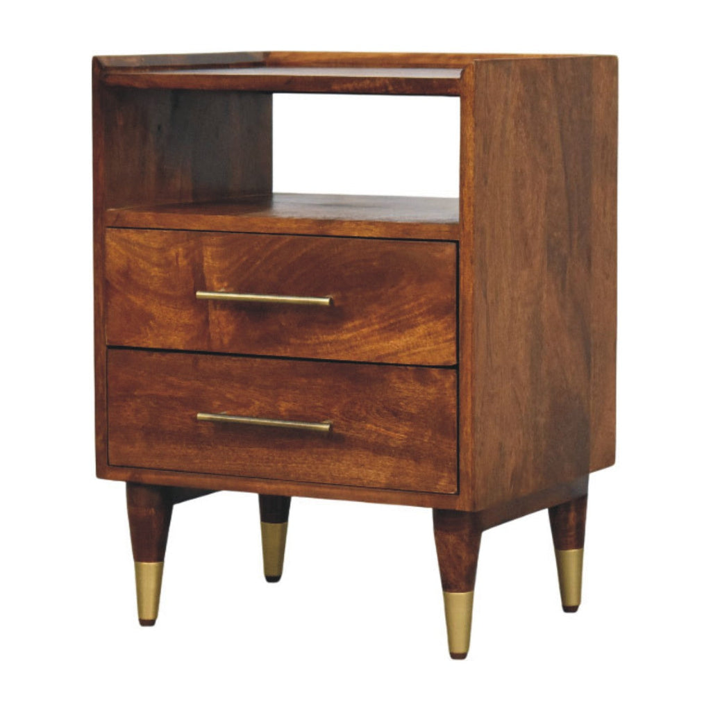 Artisan Furniture Solid Wood Camden Chestnut Bedside