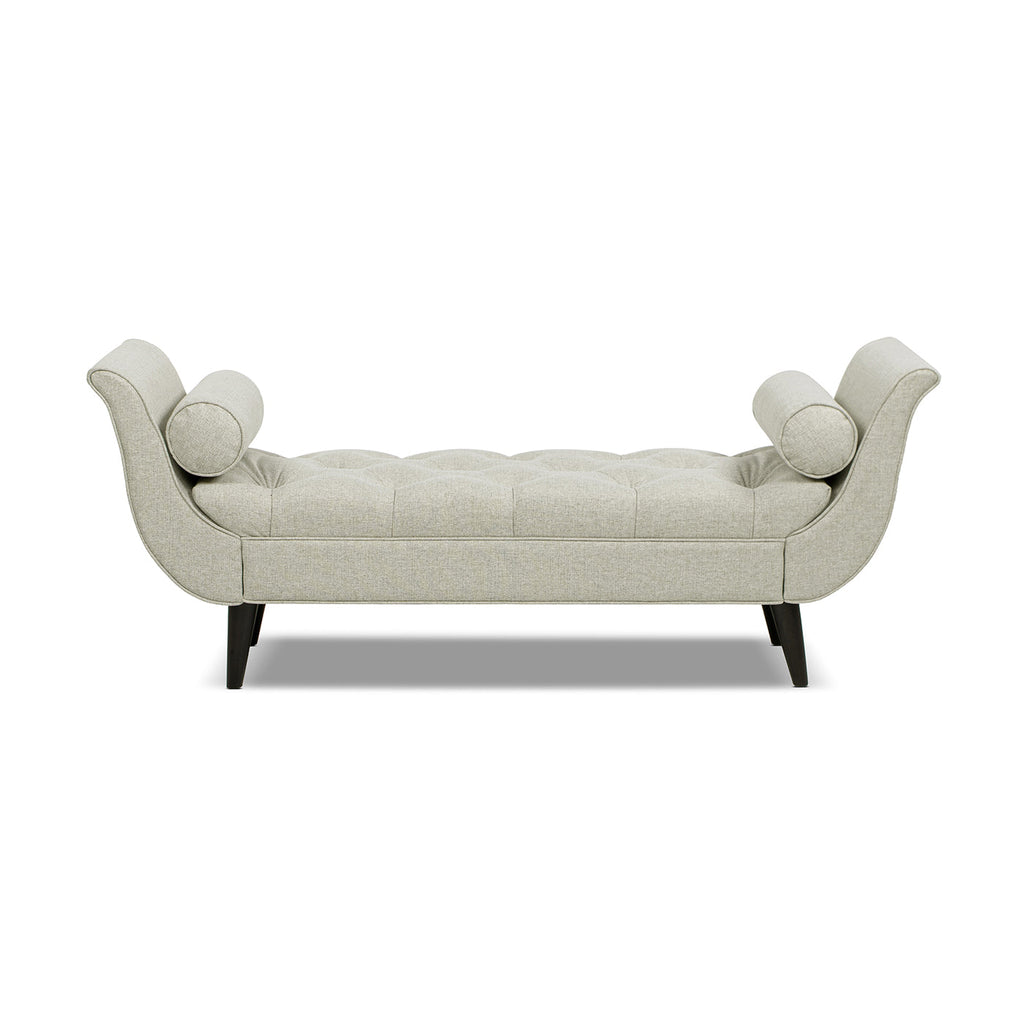 Alma Tufted Flared Arm Entryway Bench