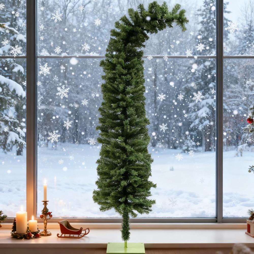 Pencil Christmas Tree - Bendable Artificial Christmas Tree with 400 Branch Tips