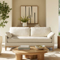 Pasadena 75.5" Modern Farmhouse Sofa in Flax