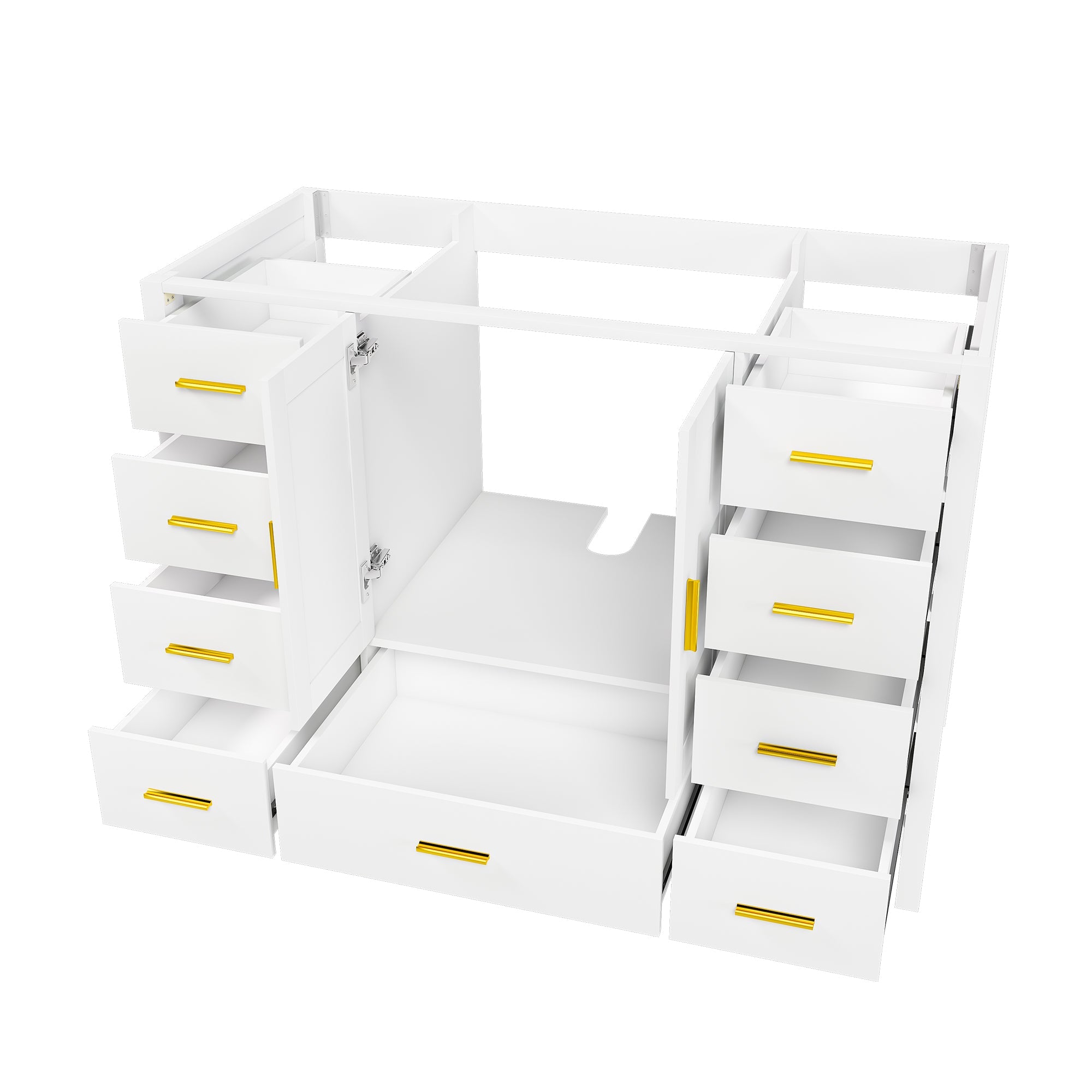 48" Bathroom Vanity Base Cabinet