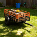 1500LBS Capacity 15 Cubic Feet Dump Cart Trailer