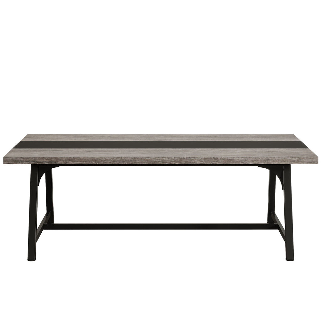 Modern Rectangular Conference Table For 6 - 8 People, Office Executive Desk