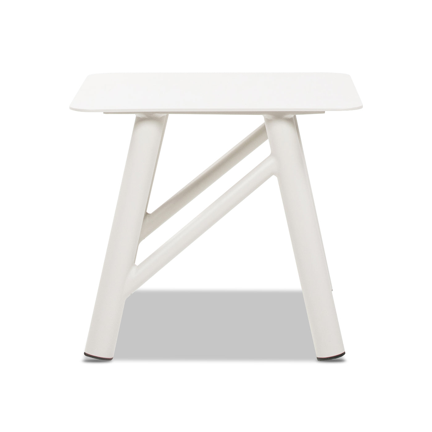 Atlas 19.5" Square Outdoor Patio Side Table Light