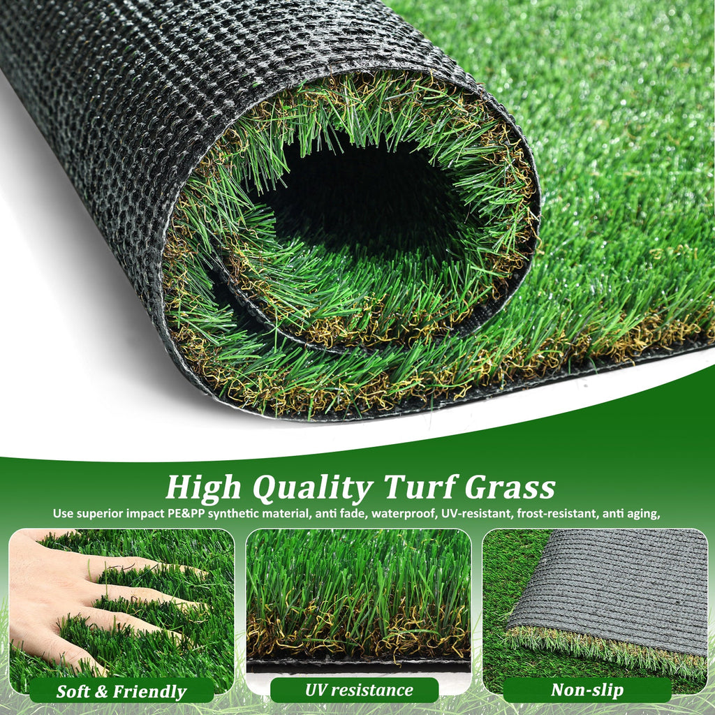 3FT X 10FT Outdoor Artificial Grass Runner Rug