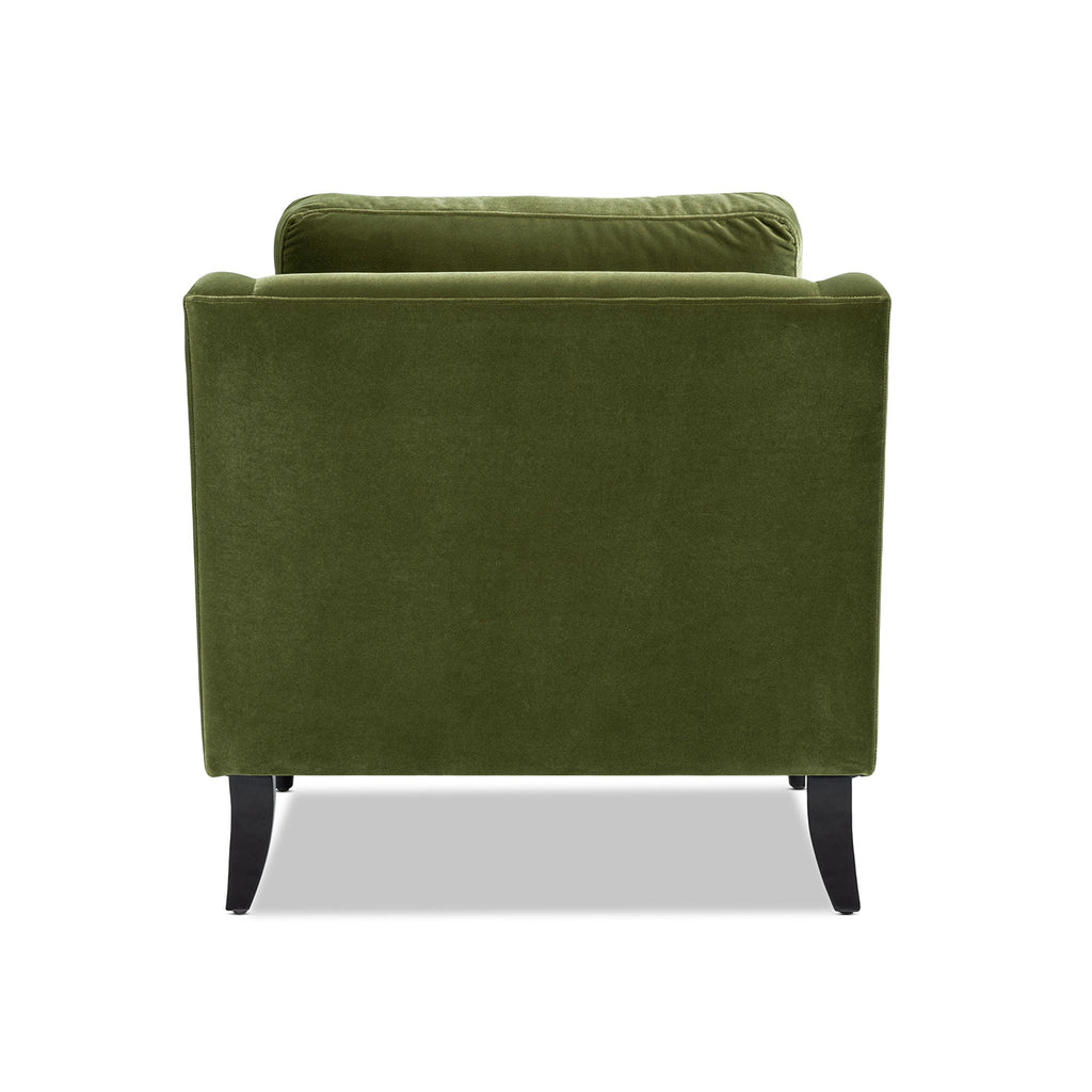 Josephine 33" Upholstered Accent Chair, Olive