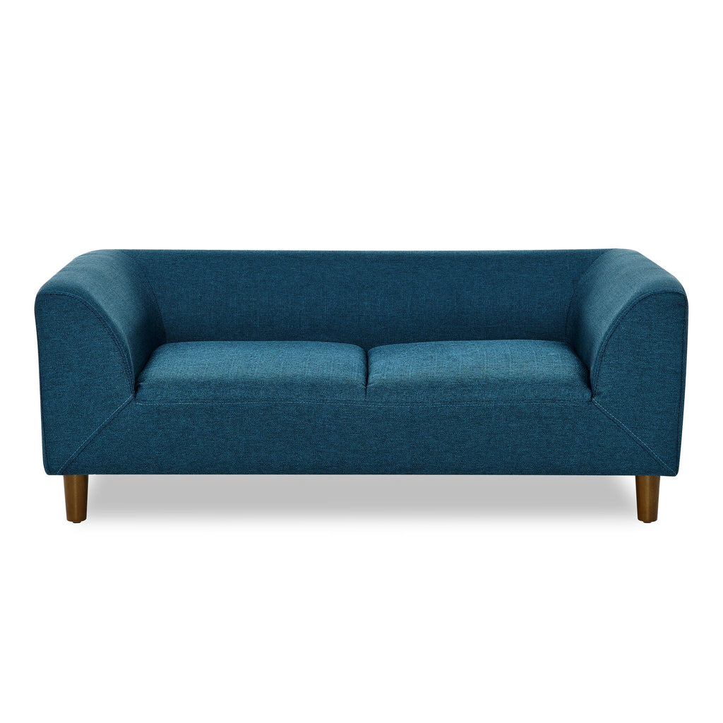 Modern Rectangular Pet Sofa With Backrest And Armrests For Small And Medium Dogs, Soft Cushion