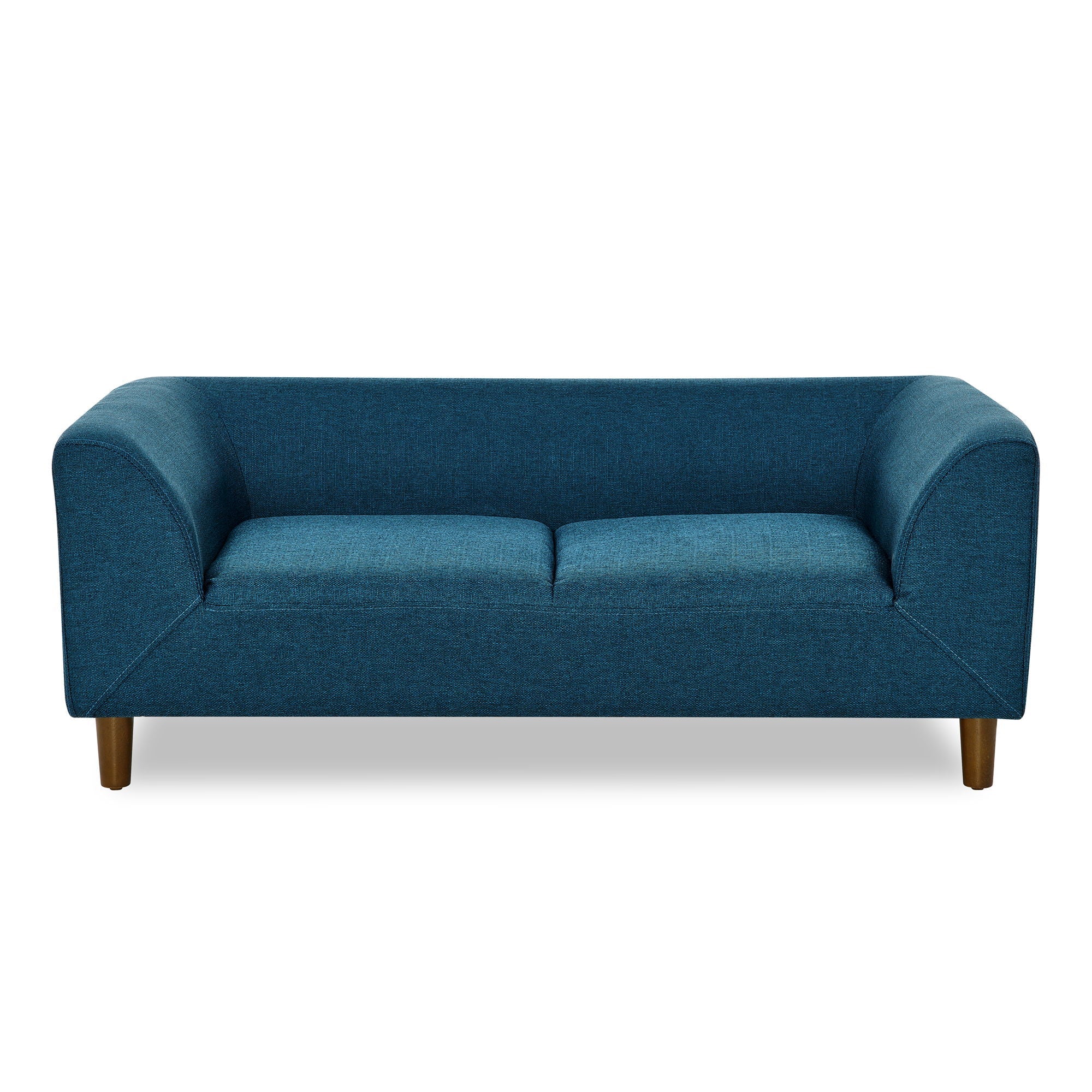 Modern Rectangular Pet Sofa With Backrest And Armrests For Small And Medium Dogs, Soft Cushion