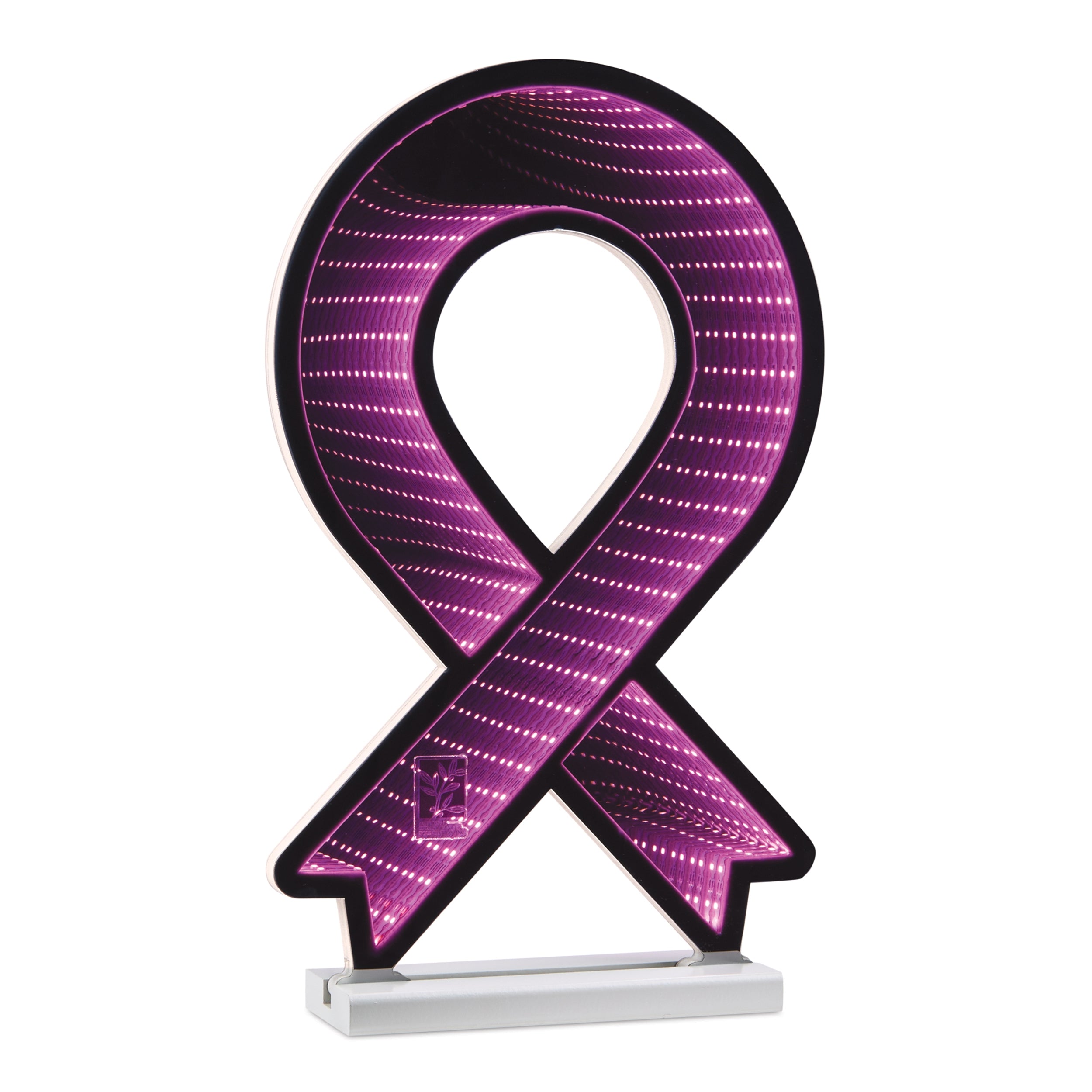 Breast Cancer Awareness Ribbon EkkoLight 16.5"H