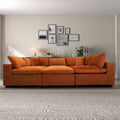 Hayward Burnt Modular Sectional Sofa
