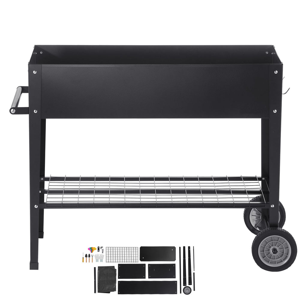 Raised Garden Bed - Elevated Metal Planter Box