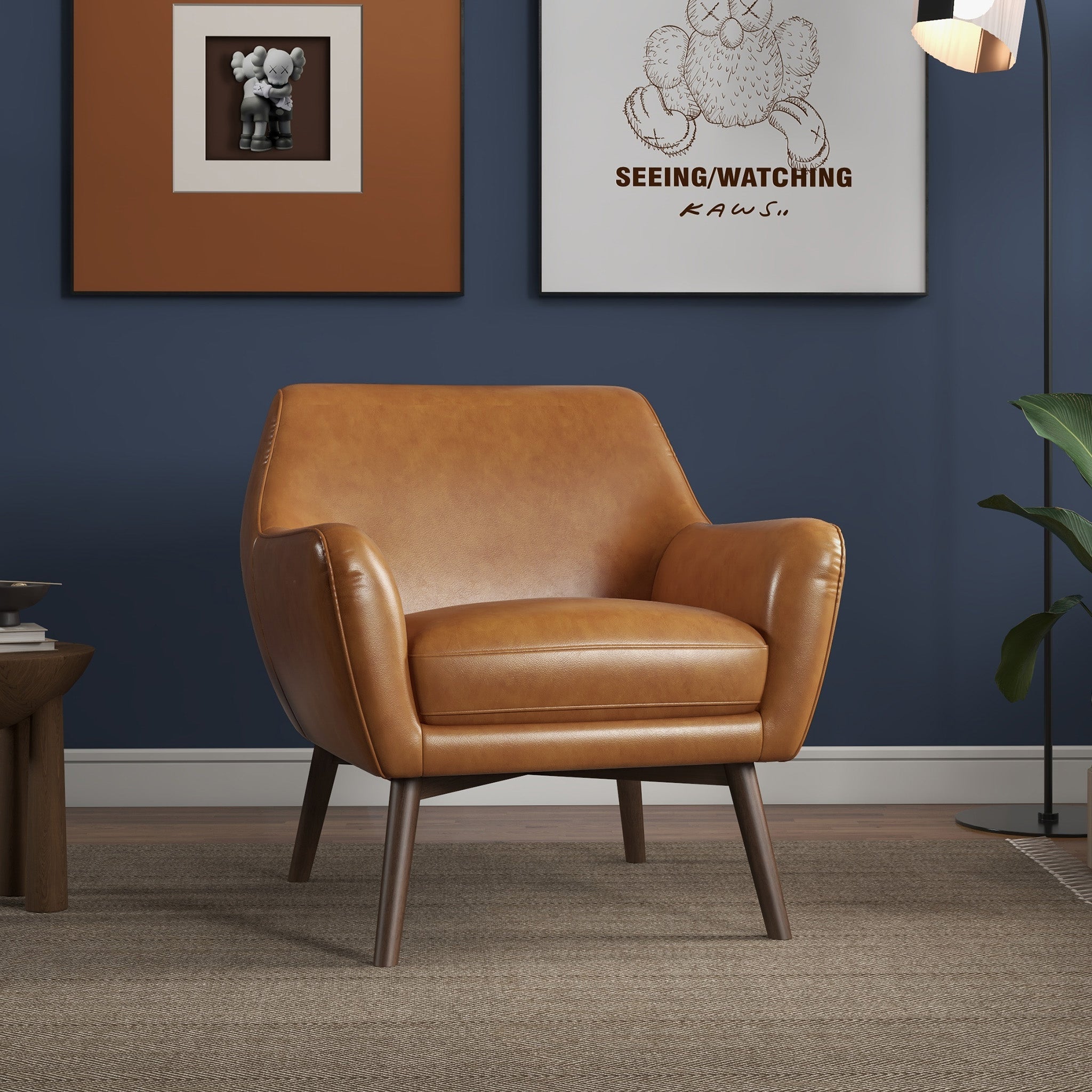 Panom Leather Lounge Chair