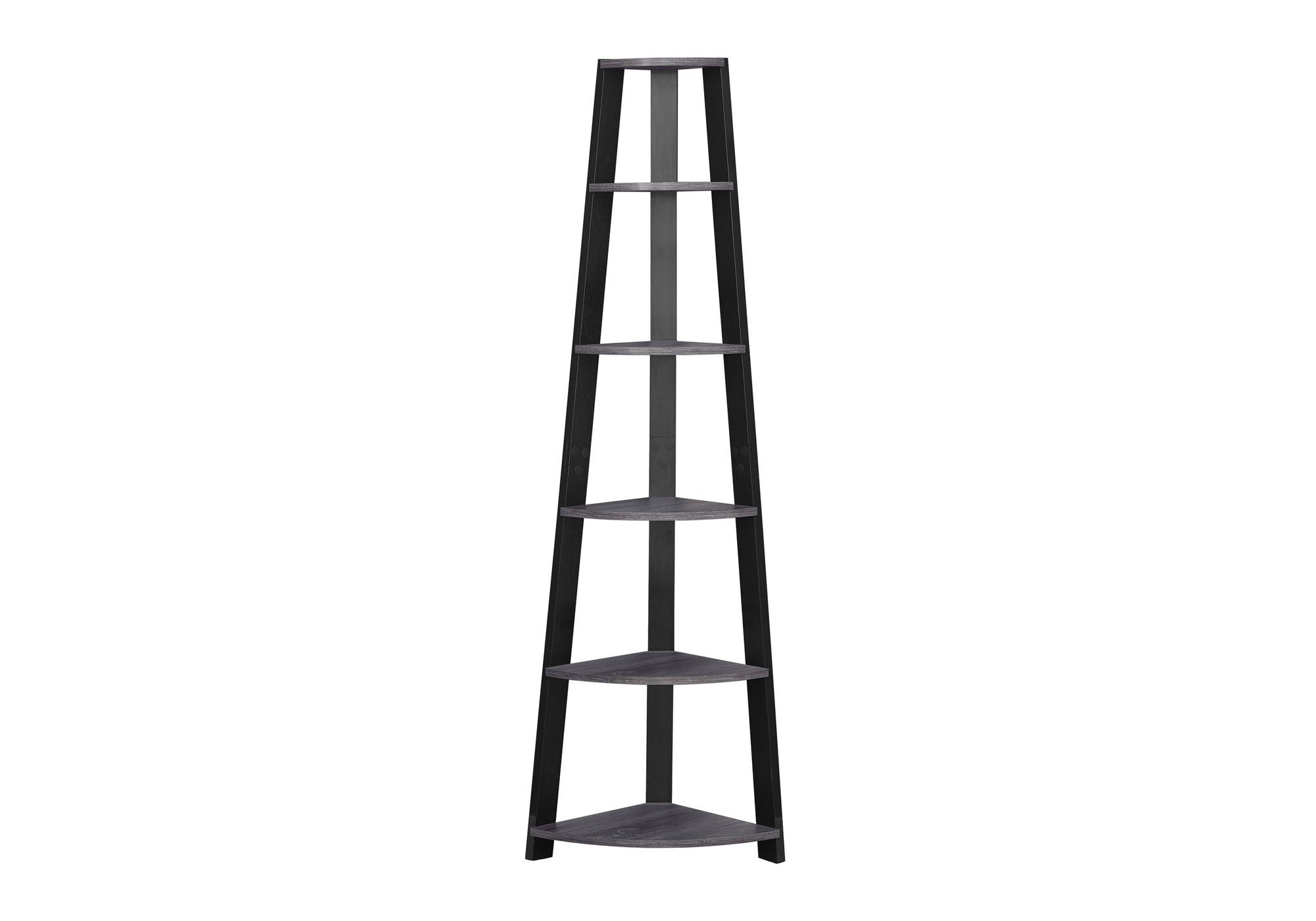 5 Tier Bookshelf, Bookcase, Etagere, Corner