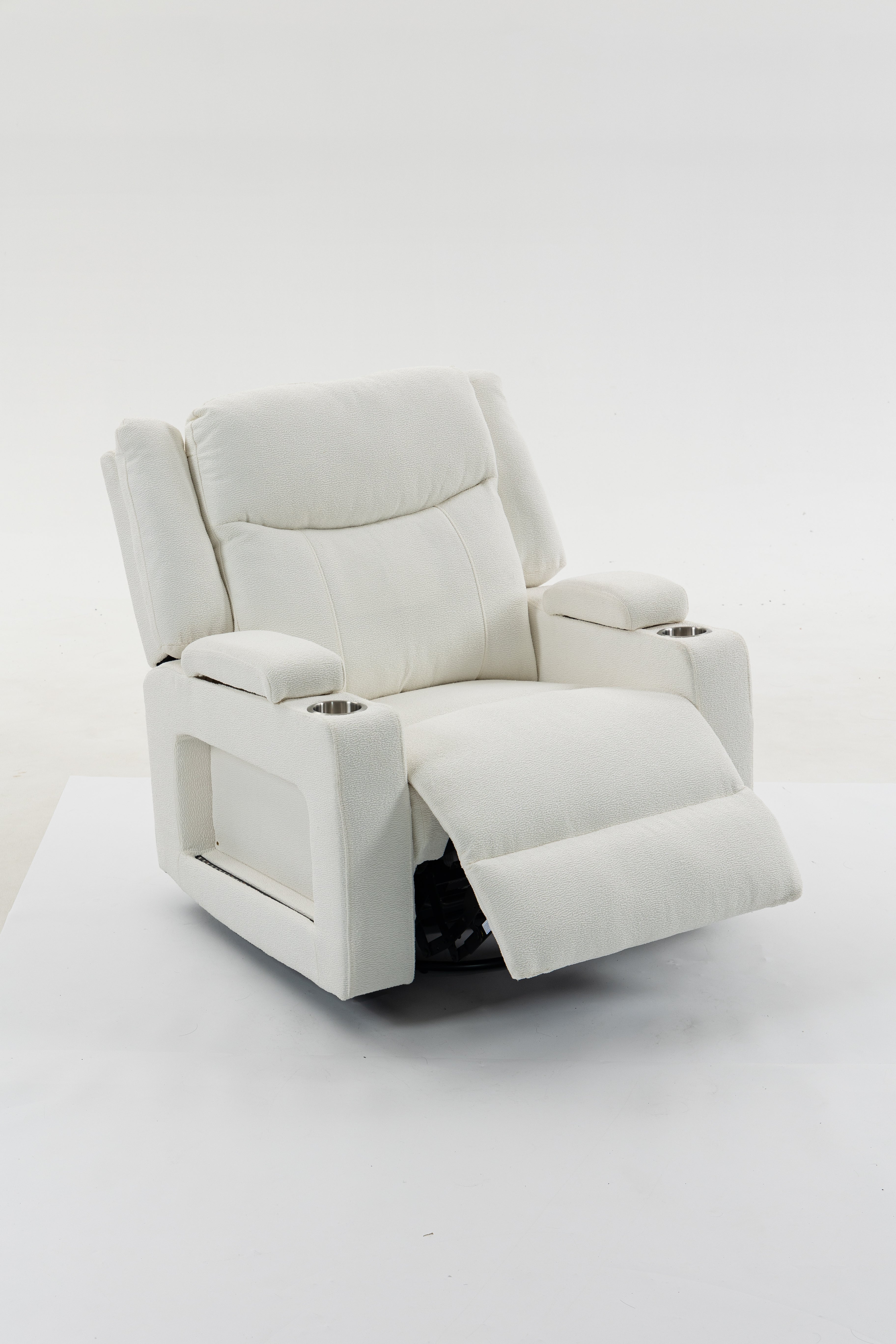Extra Wide Power Recliner Chair with Heat Massage