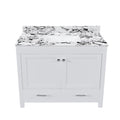 Bathroom Vanity With Storage - White