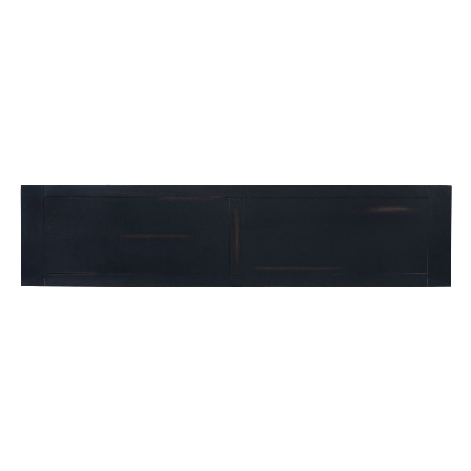 TREXM 63" Long Console Table with Drawers and Shelf