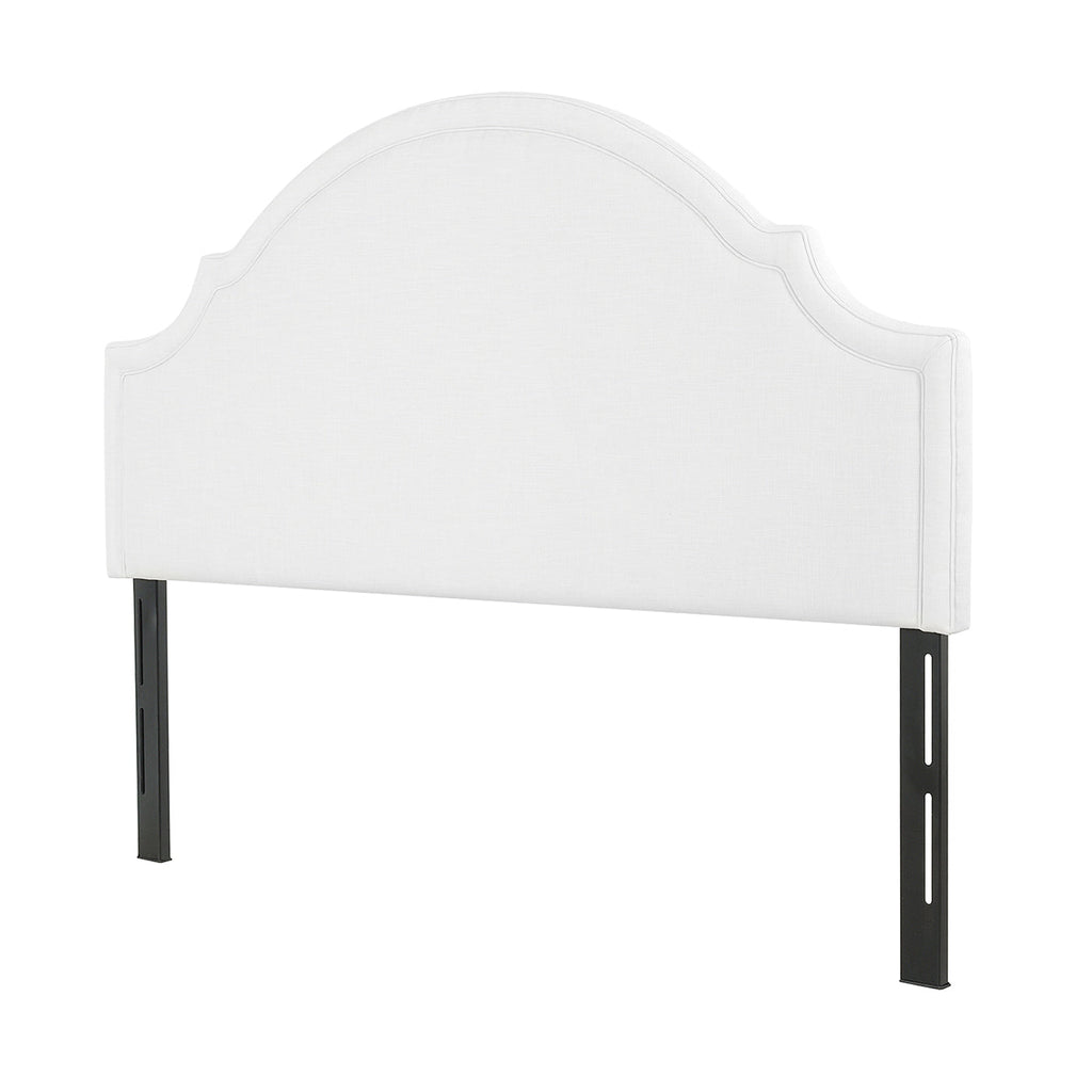 Catherine Upholstered King Headboard, Antique