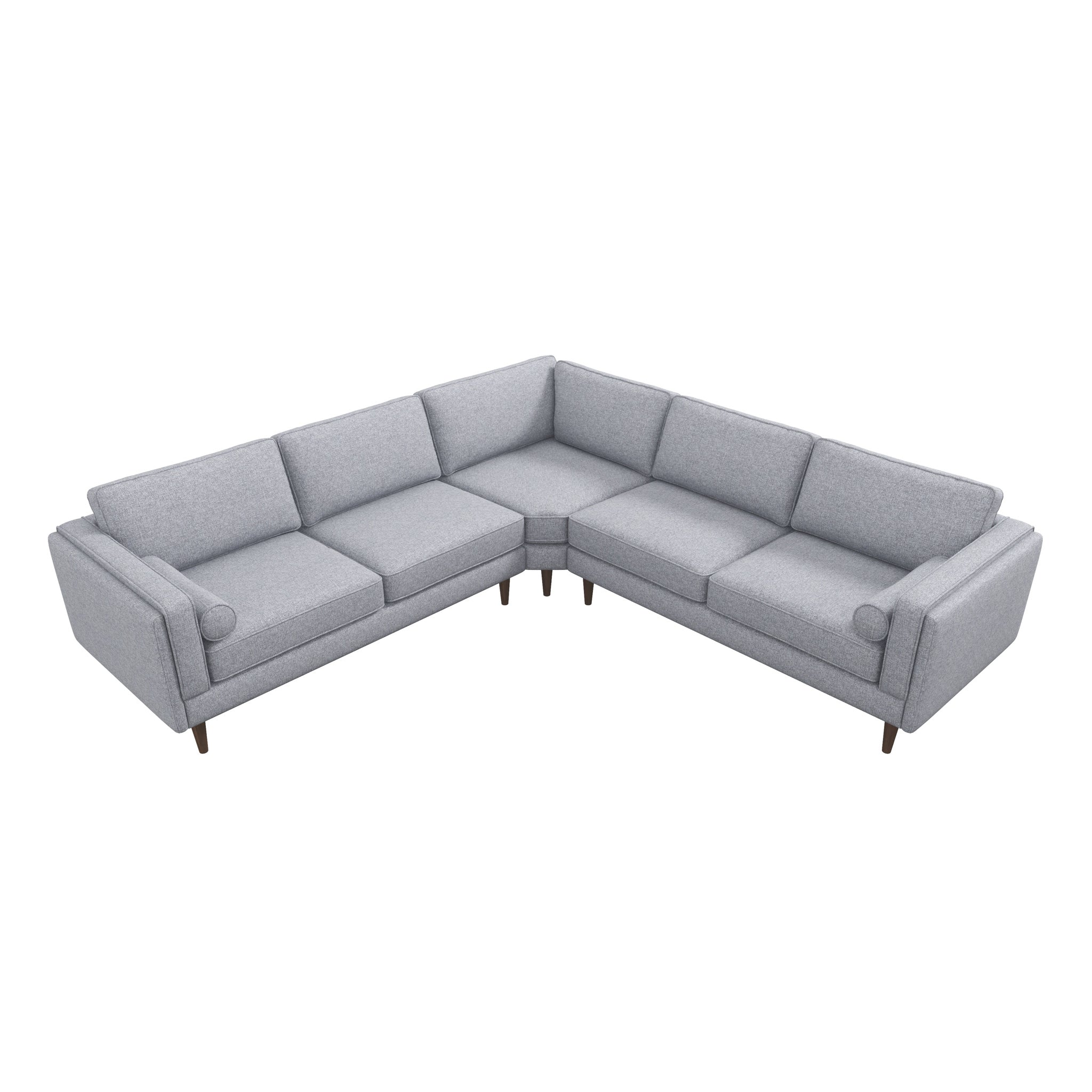 Amber Light Sectional Sofa