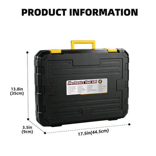 266-Piece Mechanics Tool Set with Durable Storage Case