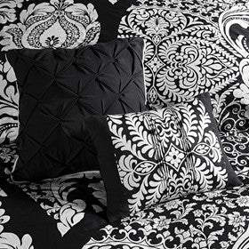 7 Piece Cotton Printed Comforter Set