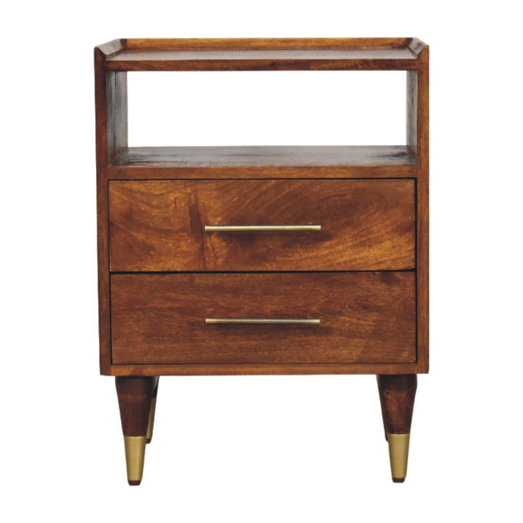 Artisan Furniture Solid Wood Camden Chestnut Bedside