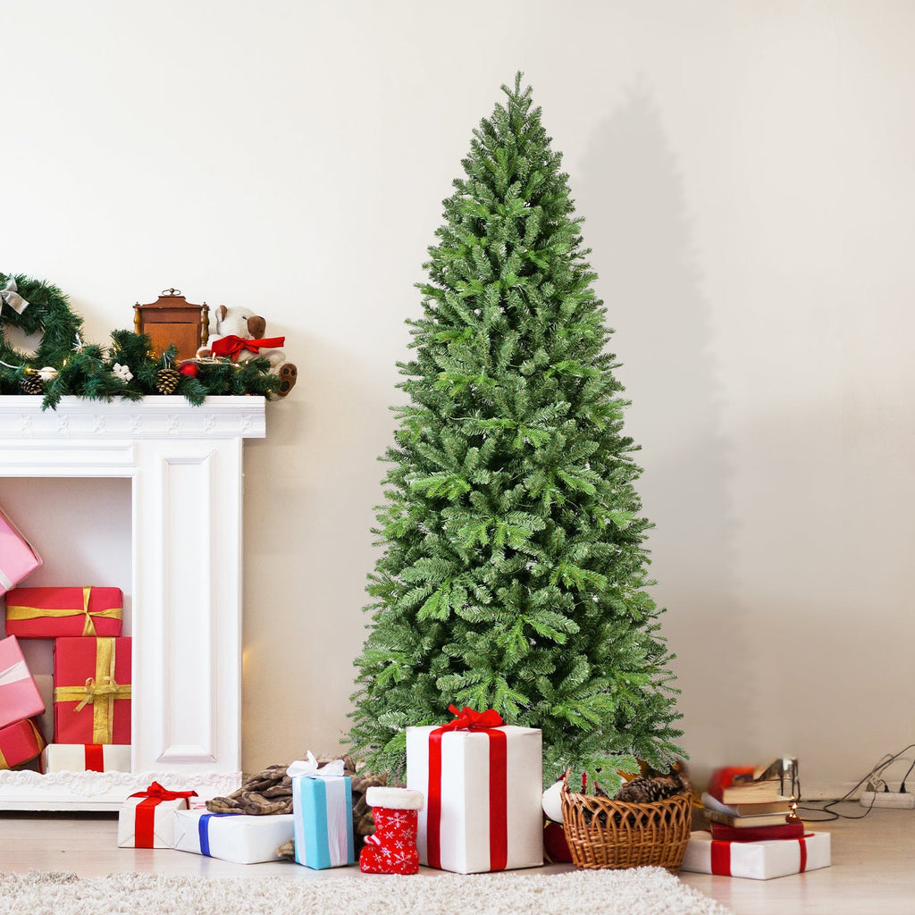 8FT Christmas Tree with 1847 PE+PVC Tips