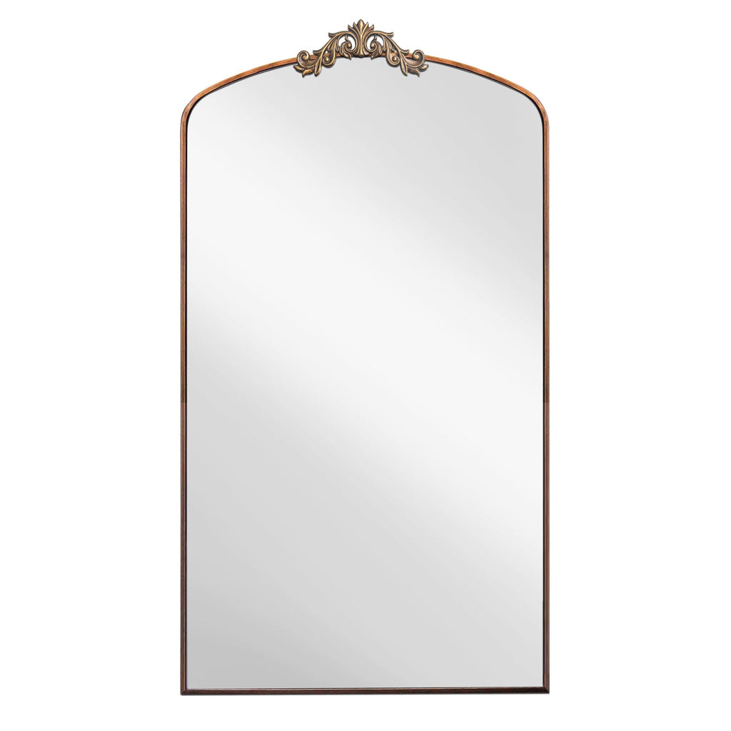 Vintage Ornate Arched Full Length Mirror