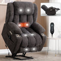 Chenille Power Lift Recliner Chair