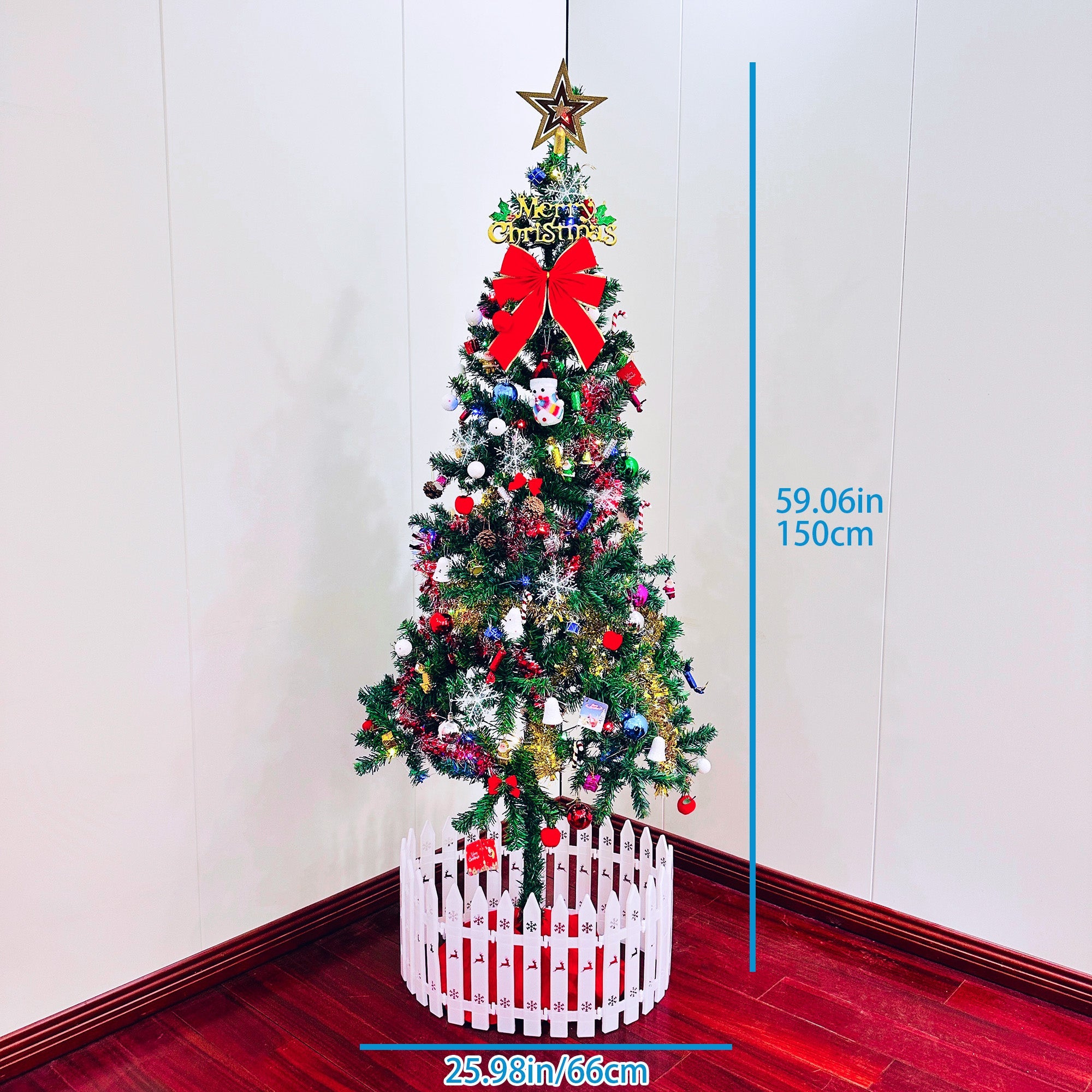 5ft Artificial Christmas Tree with LED Energy-Saving Lights