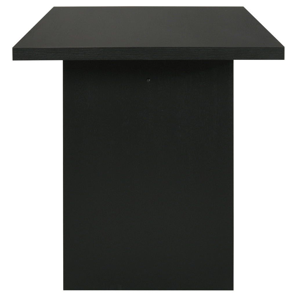 Decker 7-piece 70-inch Rectangular Counter Height Dining Set Cream and Black