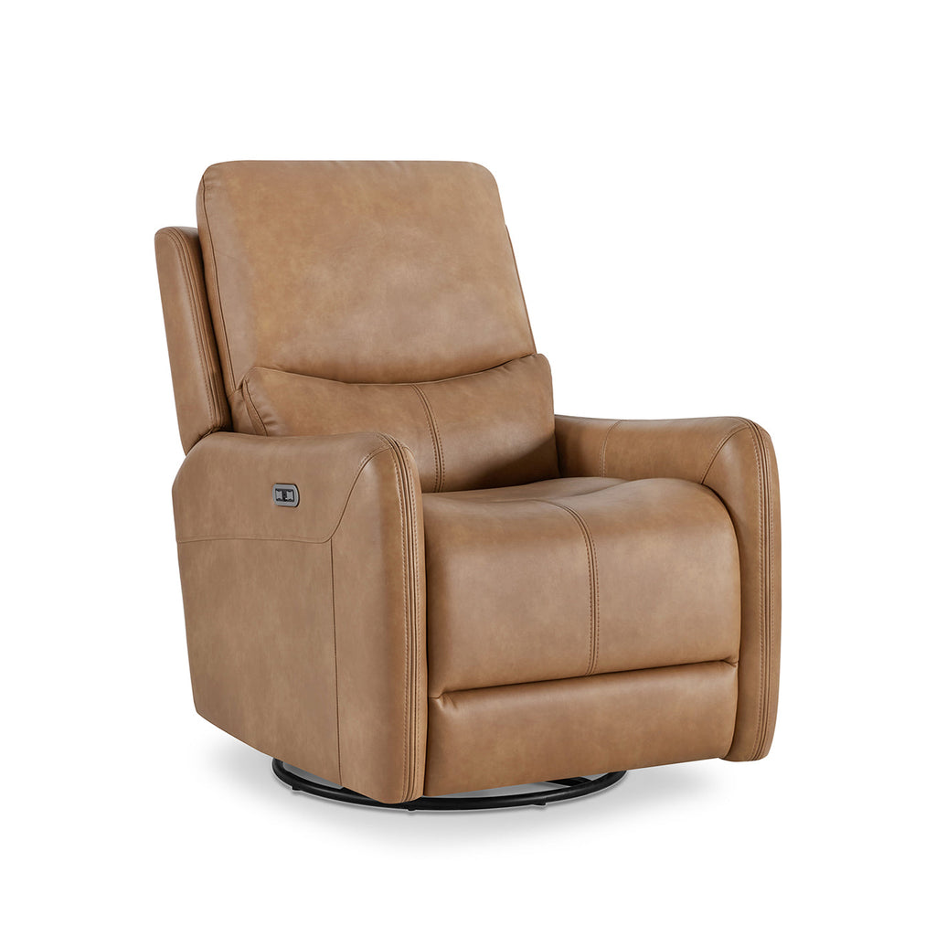 Dublin 30" Swivel Power Recliner Arm Chair Saddle