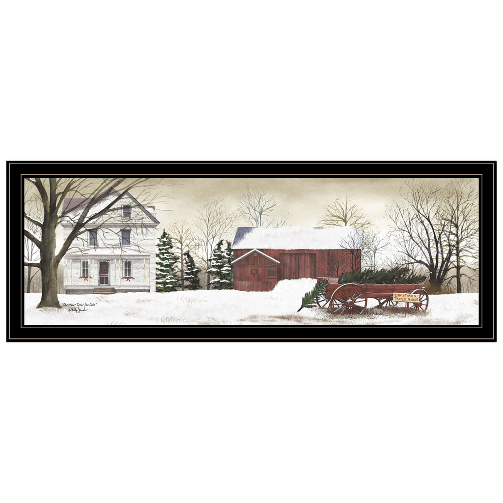 Trendy Decor 4U Christmas Trees for Sale Framed Wall Art