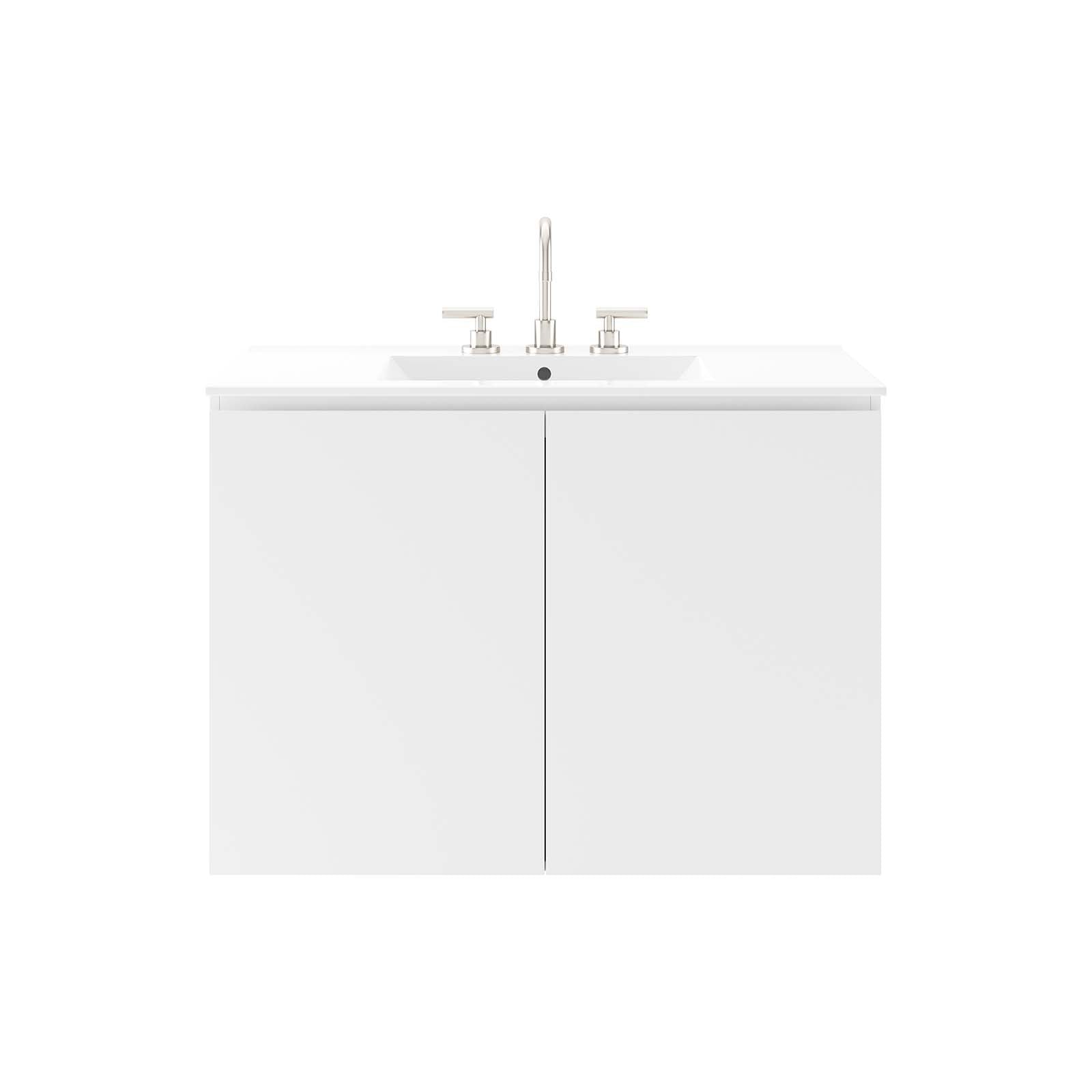 Bryn 36" Wall-Mount Bathroom Vanity by Modway
