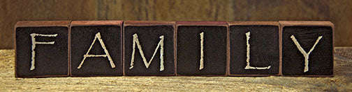 Family Blocks (Pack of 4)