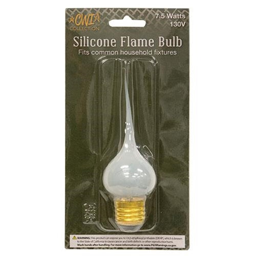 7.5 Watt Silicone Flame Bulb (Pack of 4)